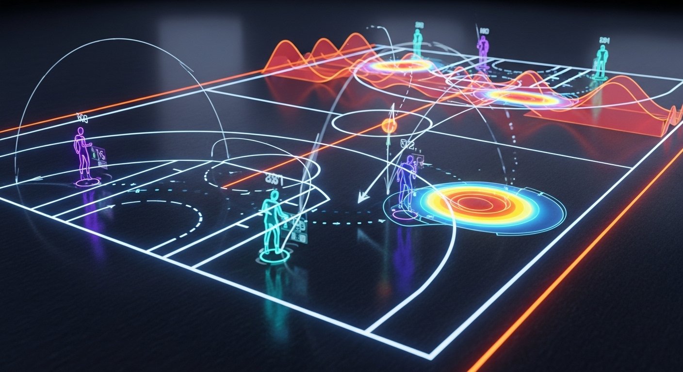 Tactical analysis and player positioning in modern basketball sports games